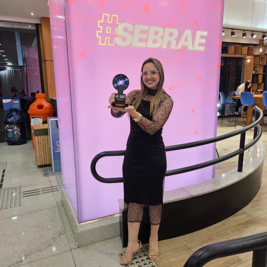 Empreendedora de Guzolândia conquista 3º lugar no Prêmio Sebrae Mulher de Negócios