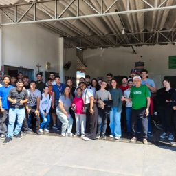 Estudantes do curso de Análise e Desenvolvimento de Sistemas da Fatec Jales visitam asilo