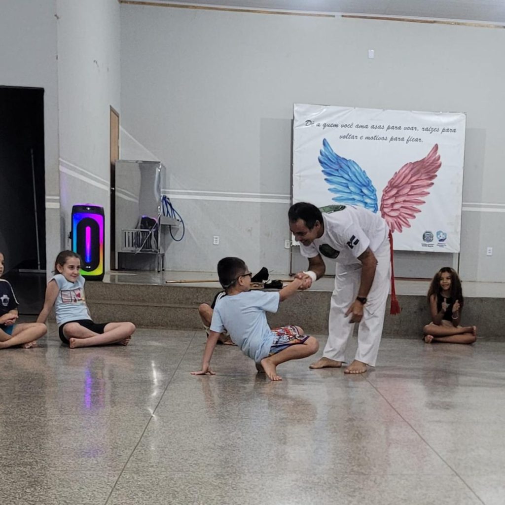 Santa Salete inicia projeto de capoeira com incentivo da Lei Aldir Blanc