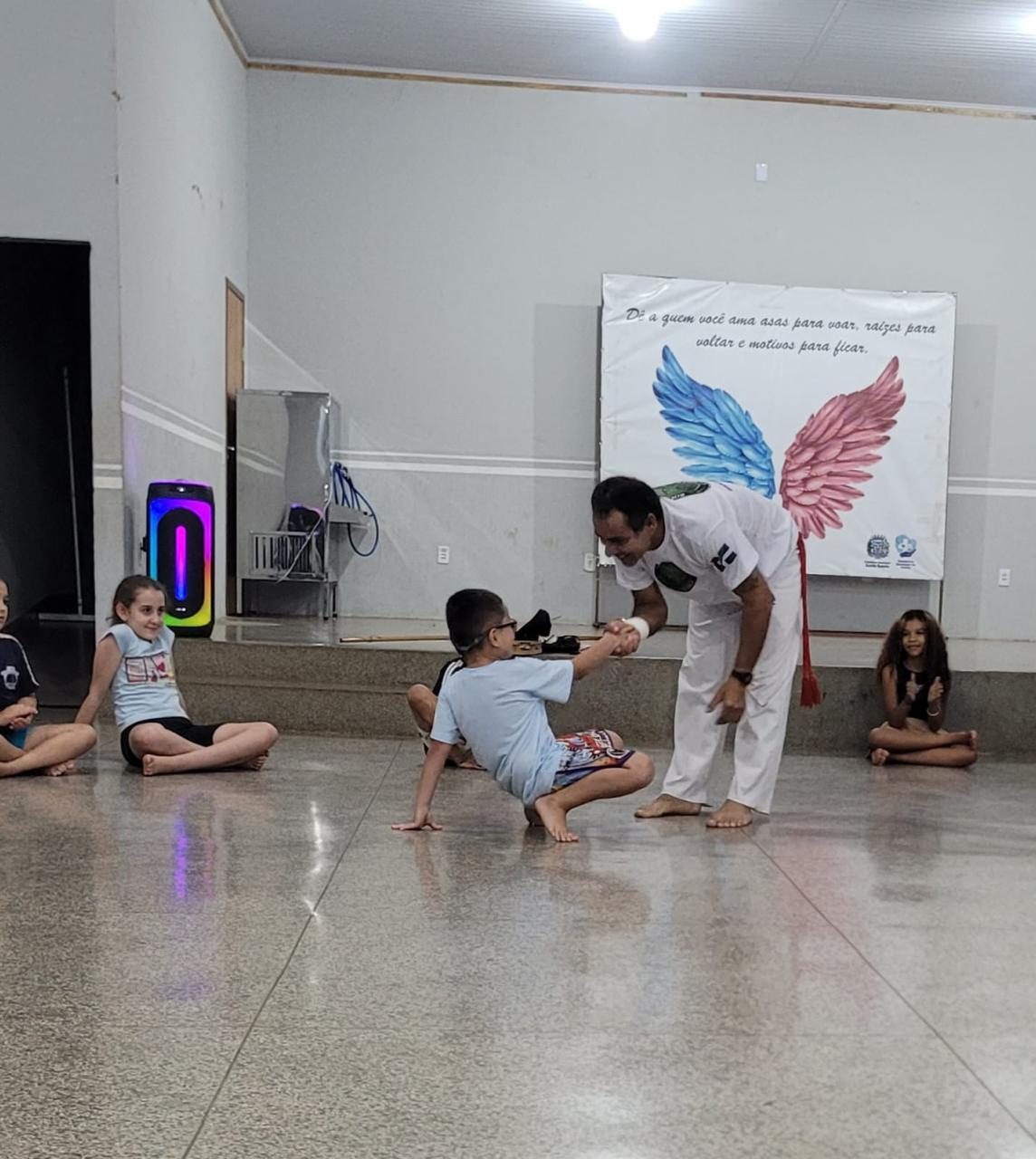 Santa Salete inicia projeto de capoeira com incentivo da Lei Aldir Blanc