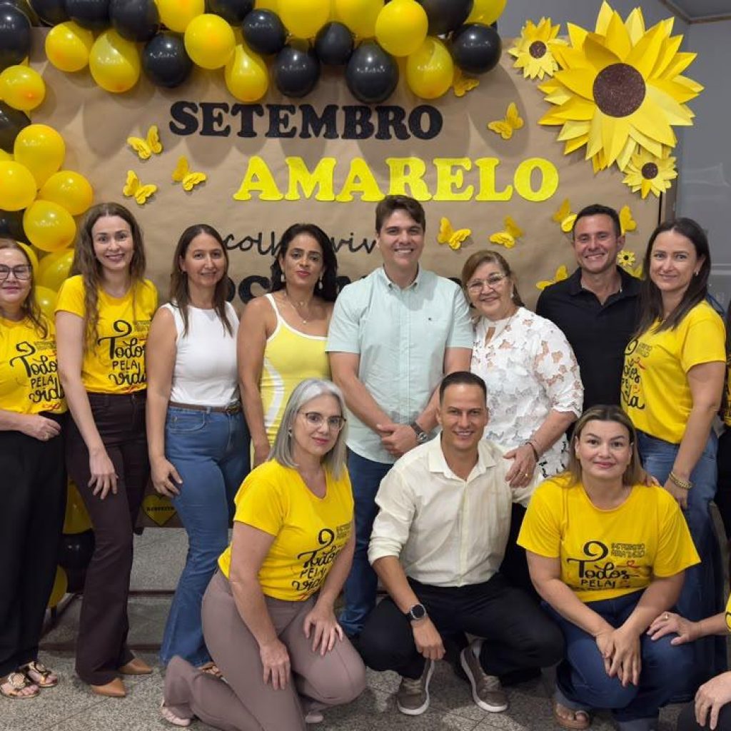 Santa Salete promove palestra sobre saúde mental em ação do Setembro Amarelo