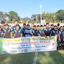 Escolinha de base Santa Salete/Santana da Ponte Pensa participa da 6ª Copa Interior Poly Sport Infantil 2026