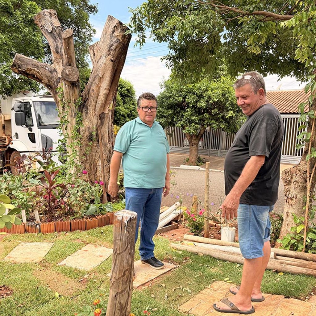 Projeto Florescer une Prefeitura e comunidade para transformar bairros de Jales em espaços mais verdes e acolhedores